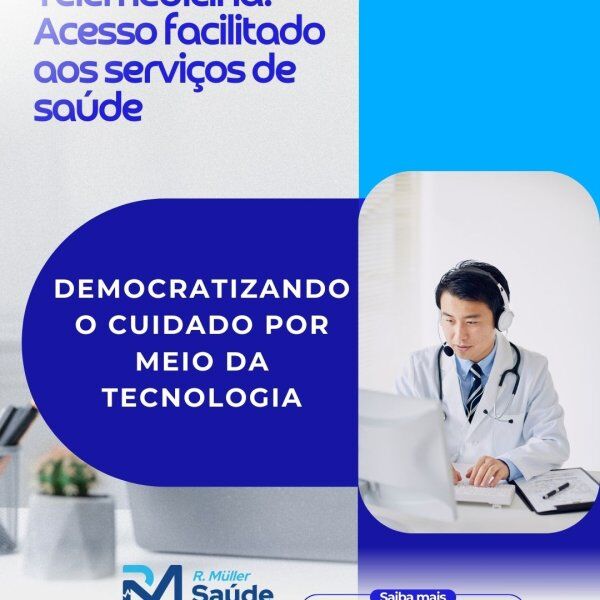 Telemedicina: Acesso facilitado aos serviços de saúde 