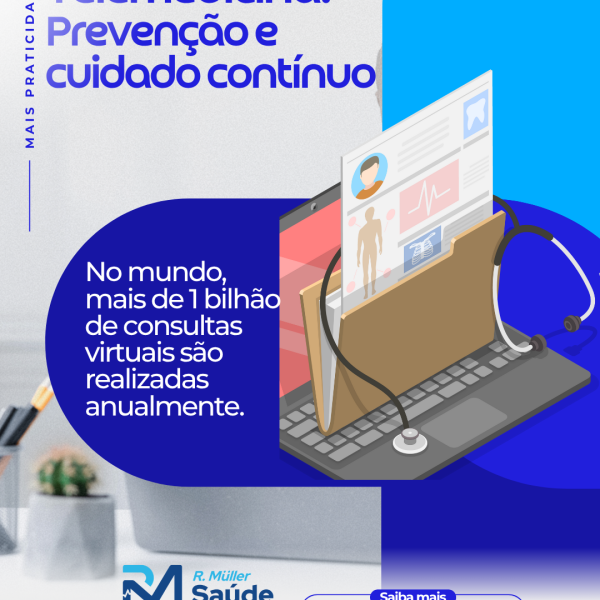 Telemedicina: Prevenção e cuidado contínuo 