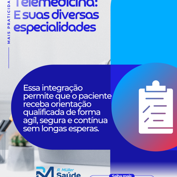 Telemedicina: E suas diversas especialidades 