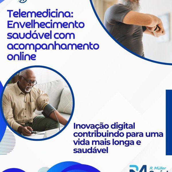 Telemedicina: Envelhecimento saudável com acompanhamento online  
