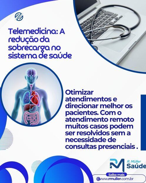 Telemedicina: A redução da sobrecarga no sistema de saúde