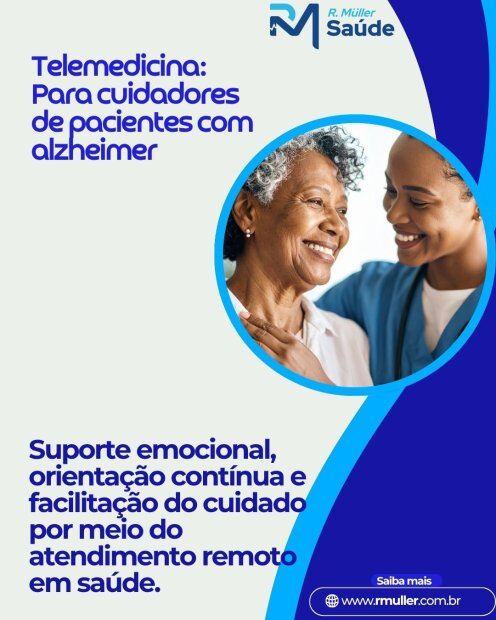 Telemedicina: Para cuidadores de pacientes com alzheimer