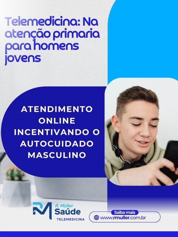Telemedicina: Na atenção primaria para homens jovens 