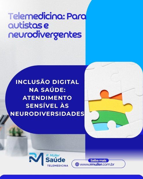 Telemedicina: Para autistas e neurogivergentes 