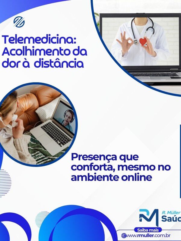 Telemedicina: Acolhimento da dor à distancia 
