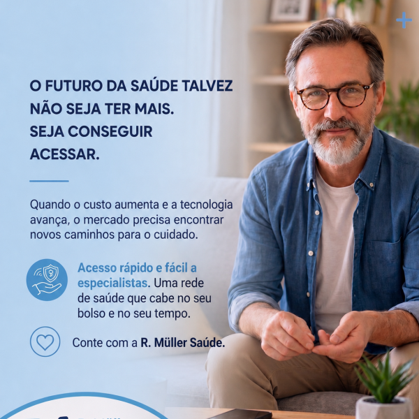 O FUTURO DA SAÚDE TALVEZ NÃO SEJA TER MAIS. SEJA CONSEGUIR ACESSAR. O FUTURO DA SAÚDE TALVEZ NÃO SEJA TER MAIS. SEJA CONSEGUIR ACESSAR.