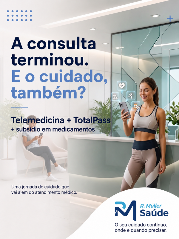 A consulta terminou. E o cuidado, também?