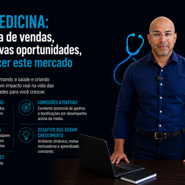 TELEMEDICINA: se você gosta de vendas, desafios e novas oportunidades, venha conhecer este mercado TELEMEDICINA: se você gosta de vendas, desafios e novas oportunidades, venha conhecer este mercado