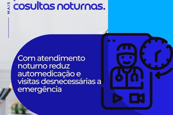 Telemedicina: Facilidade e praticidade de consultas noturnas 