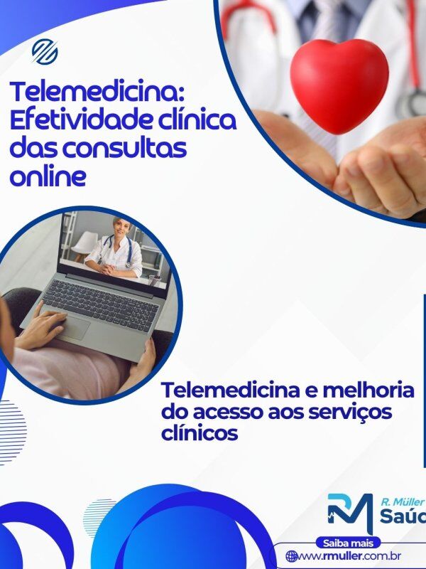 Telemedicina: Efetividade clínica das consultas online