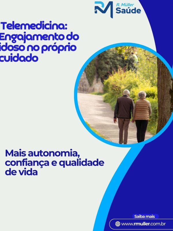 Telemedicina: Engajamento do idoso no próprio cuidado 