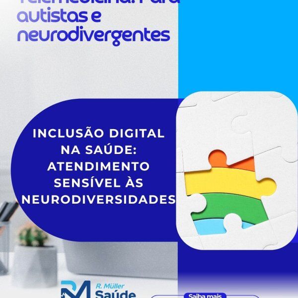 Telemedicina: Para autistas e neurogivergentes 