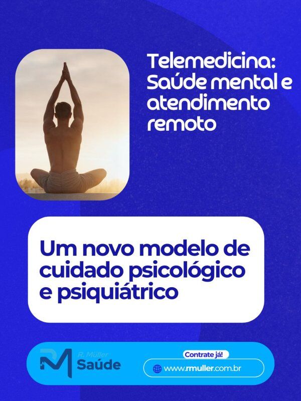 Telemedicina: Saúde mental e atendimento remoto