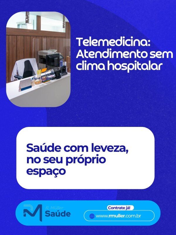 Telemedicina: Atendimento sem clima hospitalar