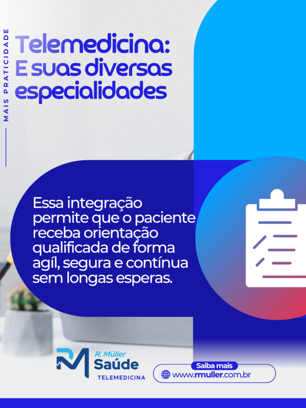 Telemedicina: E suas diversas especialidades 