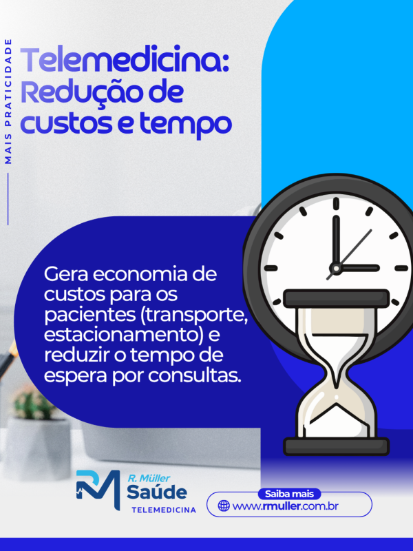 Telemedicina: Redução de custo e tempo