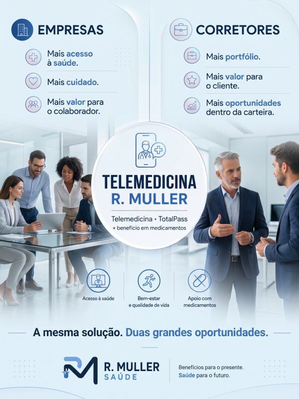O FUTURO DA SAÚDE JÁ CHEGOU. A PERGUNTA É: VOCÊ JÁ ESTÁ OFERECENDO?