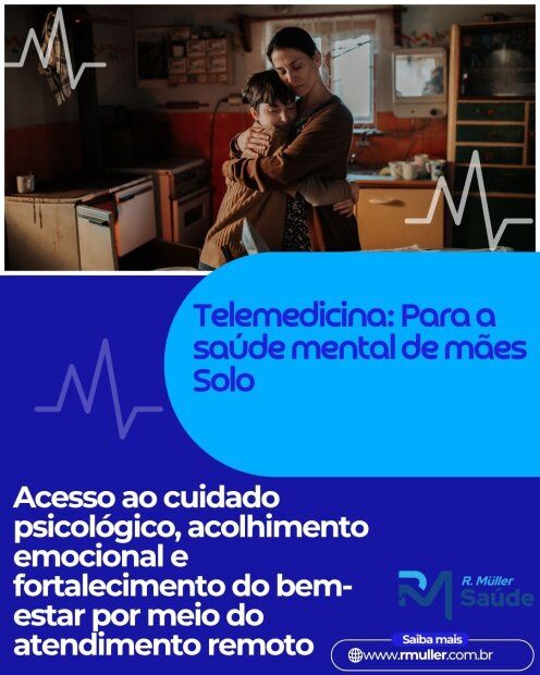 Telemedicina: Para a saúde mental da mães solo 