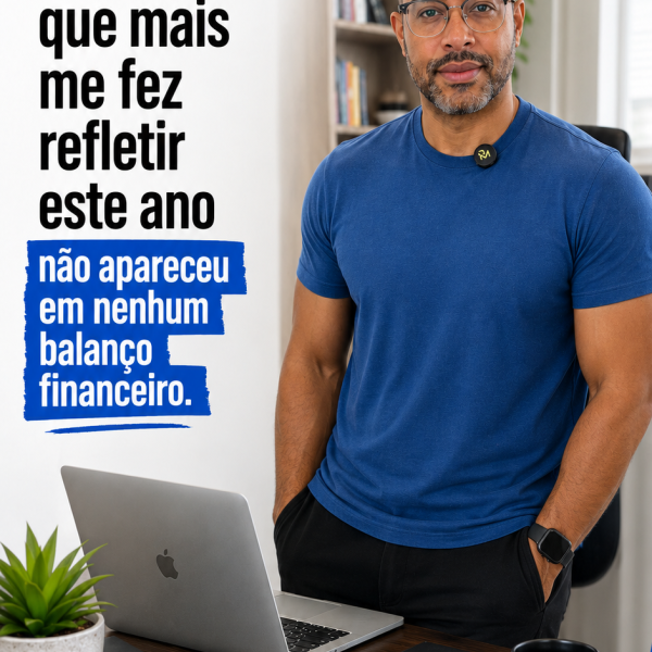 💰 O número que mais me fez refletir este ano não apareceu em nenhum balanço financeiro. 💰 O número que mais me fez refletir este ano não apareceu em nenhum balanço financeiro.