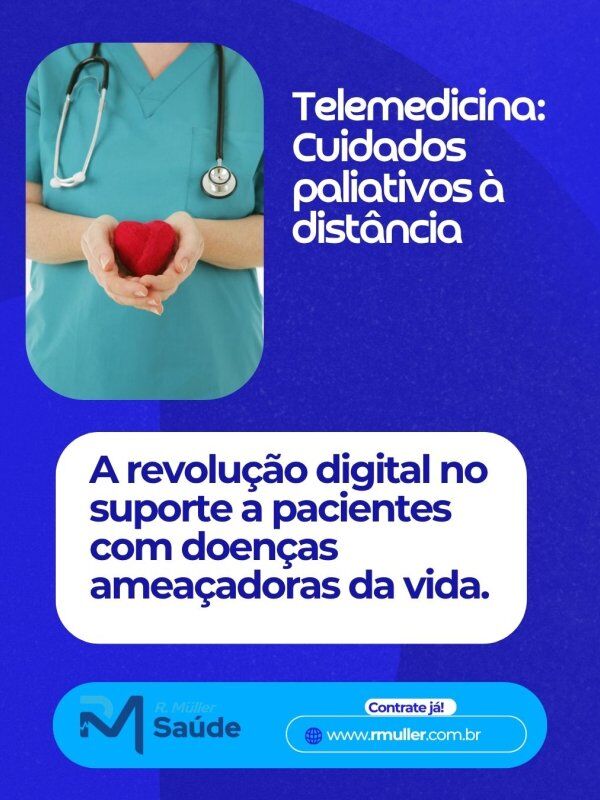 Telemedicina: Cuidados paliativos à distância 