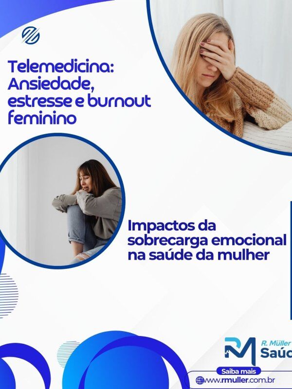 Telemedicina: Ansiedade, estresse e burnout feminino