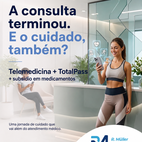 A consulta terminou. E o cuidado, também? A consulta terminou. E o cuidado, também?