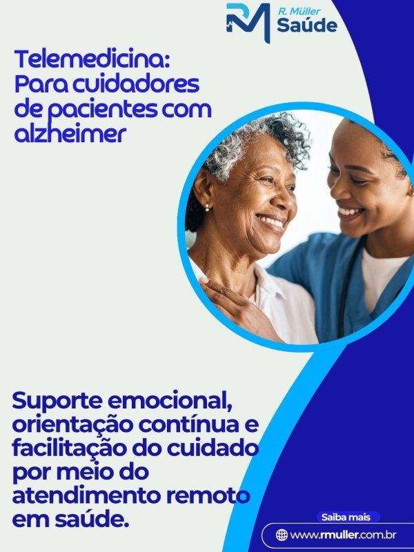 Telemedicina: Para cuidadores de pacientes com alzheimer