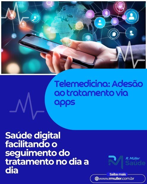 Telemedicina:Adesão ao tratamento via apps