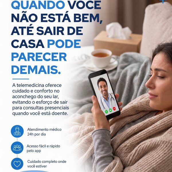 QUANDO VOCÊ NÃO ESTÁ BEM, ATÉ SAIR DE CASA PODE PARECER DEMAIS QUANDO VOCÊ NÃO ESTÁ BEM, ATÉ SAIR DE CASA PODE PARECER DEMAIS