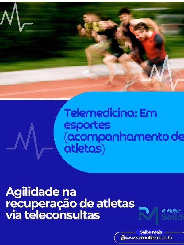 Telemedicina: Em esportes (acompanhamento de atletas)